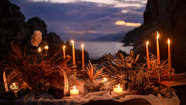 Romantic Beach Dinner