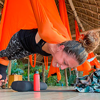 Aerial Yoga & Hot Yoga Retreat: The Inner Warrior