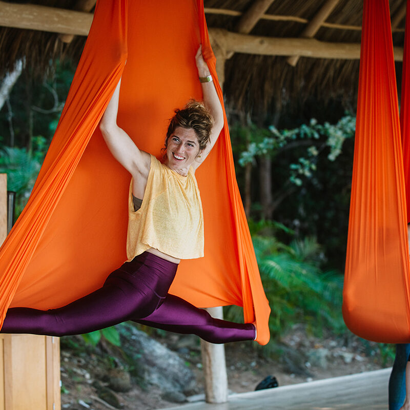 Elevate Your Yoga Practice: Host an Aerial Yoga Retreat!