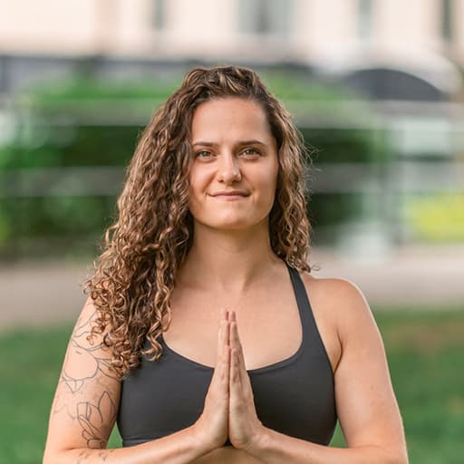 Ava Samuel Photo as a group leader at Xinalani Retreat