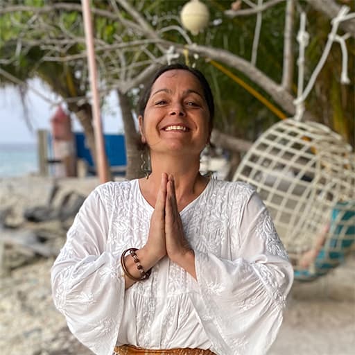 Bhagavati Mullock Photo as a group leader at Xinalani Retreat