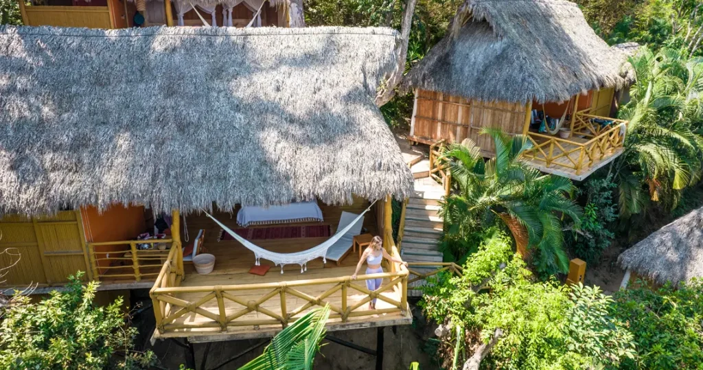 Beautiful Eco Chic Room in the mountain with an amazing view to the pacific ocean in Puerto Vallarta