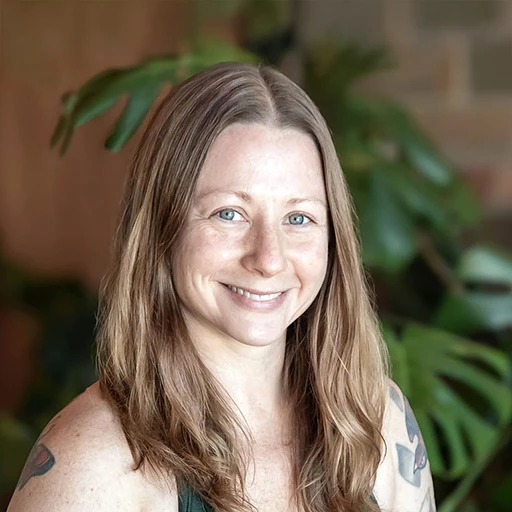 Steph Jo Aud Photo as a group leader at Xinalani Retreat