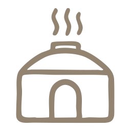 Icon representating Temazcal Ceremony