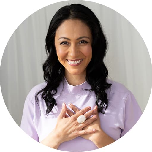 Nancy Paulin Photo as a group leader at Xinalani Retreat