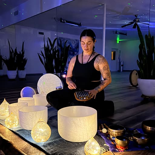 Saira Estrada Photo as a group leader at Xinalani Retreat