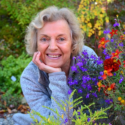 Beryl Bender Photo as a group leader at Xinalani Retreat