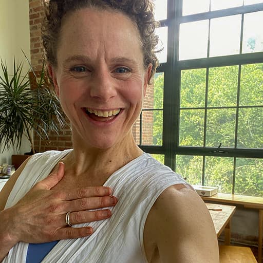 Martha McAlpine Photo as a group leader at Xinalani Retreat