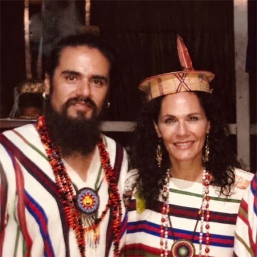 Esther Esquenazi  e Ismael Palomares Photo as a group leader at Xinalani Retreat