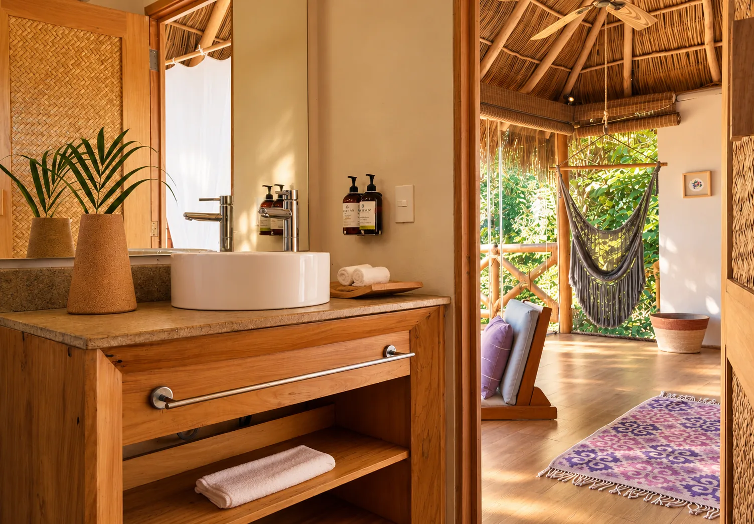 Eco Chic Treehouse con A/C 5